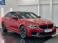 Begagnad BMW M5 Performance 600 HK (441 kW) 2018 Röd Sedan