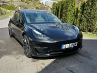begagnad Tesla Model 3 Performance med nytt batteri