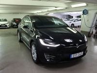 begagnad Tesla Model X 100D 6SITS MOMSBIL