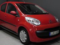 Begagnad Citroën C1 68 HK (50 kW) 2008 Röd Halvkombi