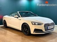 Begagnad Audi A5 Cabriolet S-Line 252 HK (185 kW) 2017 Vit Cab