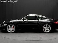 begagnad Porsche 997 Carrera S Manuell Chrono PASM Skinn 2006, Sportkupé