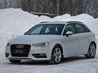 Begagnad Audi A3 Sportback 122 HK (89 kW) 2013 Vit Halvkombi