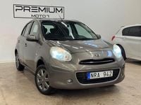 Begagnad Nissan Micra Pure 80 HK (58 kW) 2013 Grå Halvkombi