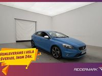 Begagnad Volvo V40 R-Design 116 HK (85 kW) 2014 Blå Halvkombi