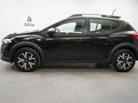 begagnad Dacia Sandero Stepway 1.0 TCe TCe 90 Expression A, Kvarvarande nybilsgaranti 2023 Svart