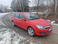 Begagnad Opel Astra 200 HK (147 kW) 2006 Röd behöver en polering