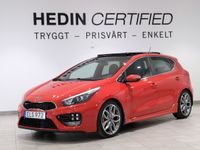 begagnad Kia Ceed GT 1.6 GDI | Pano | B-Kamera | 204hk