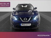 begagnad Nissan Qashqai dCi Tekna 360° Navi Halvskinn Välservad 2015, SUV