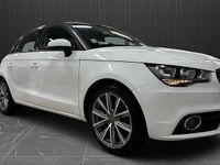 Begagnad Audi A1 Sportback Ambition 86 HK (63 kW) 2013 Vit Halvkombi