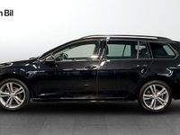 Begagnad VW Golf VII R-line 110 HK (80 kW) 2018 Deep black pearl Kombi