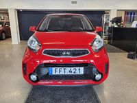 Begagnad Kia Picanto 67 HK (49 kW) 2017 Röd Halvkombi