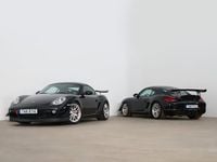 Begagnad Porsche Cayman S 320 HK (235 kW) 2011 Svart Sportkupé