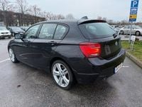 Begagnad BMW 116 M Sport 136 HK (100 kW) 2014 Svart Halvkombi
