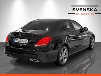 Begagnad Mercedes C250 AMG line 204 HK (150 kW) 2015 Svart Sedan