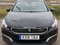 begagnad Peugeot 508 SW 1.6 HDi AUT Fullservad Dragkrok Panorama 2016, Kombi