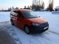 Begagnad VW Caddy 122 HK (89 kW) 2022 Orange Minibuss