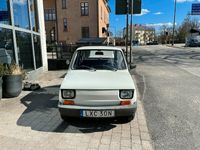 begagnad Fiat 126 Bis 0.7 26hk med Släp