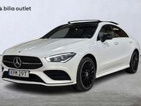 Begagnad Mercedes CLA250e AMG 160 HK (117 kW) 2022 Vit Sedan