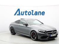 Begagnad Mercedes C63S AMG AMG 510 HK (375 kW) 2017 Grå Sportkupé