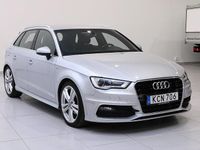 Begagnad Audi A3 Sportback Ambition 150 HK (110 kW) 2013 Silver Halvkombi