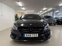 Begagnad Mercedes CLA45 AMG AMG 381 HK (280 kW) 2016 Svart Sportkupé