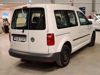 Begagnad VW Caddy 102 HK (75 kW) 2017 Vit Minibuss