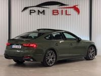 Begagnad Audi A5 Sportback S-Line 265 HK (194 kW) 2021 Grön Halvkombi