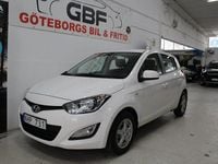 Begagnad Hyundai i20 Select 84 HK (61 kW) 2013 Vit Halvkombi