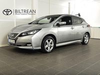 Begagnad Nissan Leaf N-Connecta 160 kW (218 HK) 2019 Silver Halvkombi