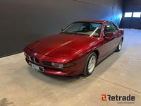 Begagnad BMW 850 301 HK (221 kW) 1990 Calypsoröd Sportkupé