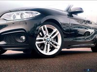 Begagnad BMW 228 M Sport 245 HK (180 kW) 2015 Svart Cab