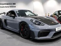 Begagnad Porsche 718 Cayman GT4 501 HK (368 kW) 2023 Grå Sportkupé