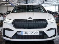 Begagnad Skoda Enyaq iV SportLine 150 kW (204 HK) 2022 Vit SUV