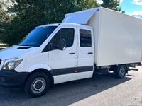 begagnad Mercedes Sprinter 316 NGT Chassi Dubbelhytt 7pl Euro 6