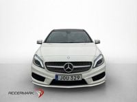 Begagnad Mercedes A200 AMG 156 HK (114 kW) 2014 Vit Halvkombi