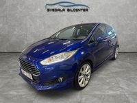 Begagnad Ford Fiesta ST-Line 125 HK (91 kW) 2015 Blå Halvkombi