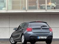 Begagnad BMW 116 M Sport 136 HK (100 kW) 2015 Grå Halvkombi