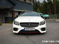 Begagnad Mercedes E400 AMG line 334 HK (245 kW) 2017 Vit Sportkupé