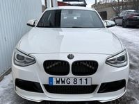 Begagnad BMW 118 Comfort Edition 143 HK (105 kW) 2013 Vit Halvkombi