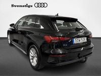Begagnad Audi A3 Proline 150 HK (110 kW) 2023 Brilliantsvart Sedan