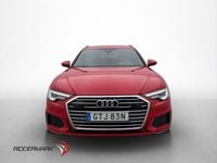 Begagnad Audi A6 S-Line 204 HK (150 kW) 2023 Röd Kombi