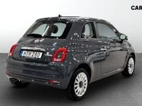 Begagnad Fiat 500 Lounge 71 HK (52 kW) 2021 Grå (grey) Halvkombi