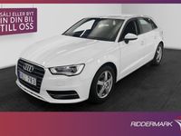 begagnad Audi A3 1.6 TDI 105hk Attraction Värmare Välservad 0,38l/mil