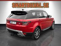 Begagnad Land Rover Range Rover Sport SE 400 HK (294 kW) 2019 Röd SUV