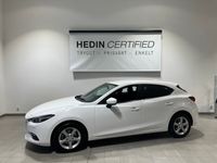 begagnad Mazda 3 2,0 120hk Core AUT / V-hjul / 12mån garanti