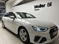 Begagnad Audi A4 S-Line 204 HK (150 kW) 2023 Ibisvit Kombi