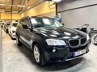 Begagnad BMW X3 184 HK (135 kW) 2011 Svart SUV