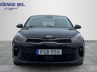 Begagnad Kia Rio 84 HK (61 kW) 2017 Svart Halvkombi