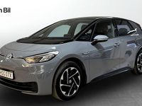 Begagnad VW ID.3 Pro 150 kW (204 HK) 2020 Grå Halvkombi